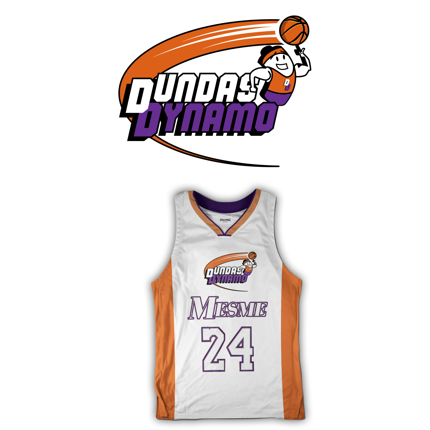 Diseño de Logo por at-as para Dundas Dynamo Basketball Club | Diseño #15151222