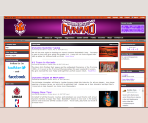 Diseño de Logo por El Ojo creativo para Dundas Dynamo Basketball Club | Diseño: #15236691