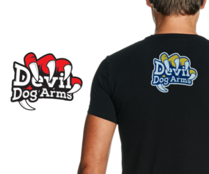 Logo Design by GenArt for Devil Dog Arms | Design: #15029724