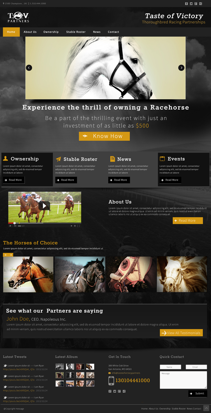 Web Design by Pixie Vyn for FiberCablesDirect.com | Design #2607980