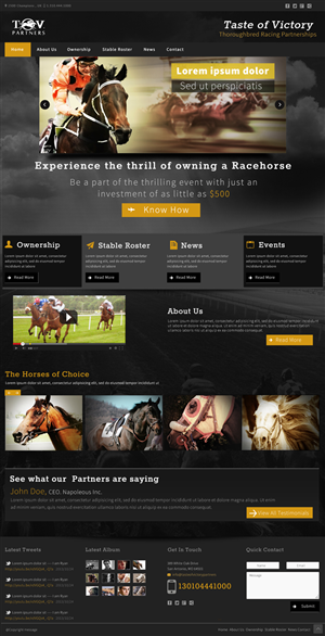 Web Design by Pixie Vyn for FiberCablesDirect.com | Design: #2614391