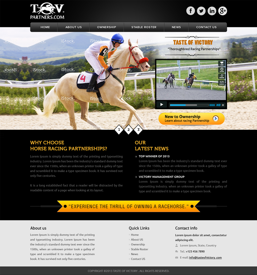 Web Design by Mayank Patel for FiberCablesDirect.com | Design #2595621