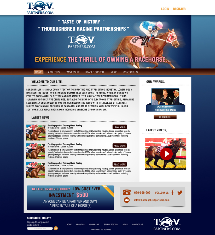 Web Design by Bright Star for FiberCablesDirect.com | Design #2570384