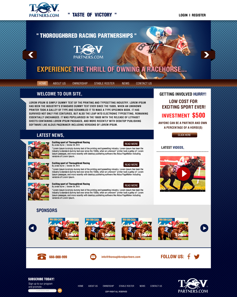 Web Design by Bright Star for FiberCablesDirect.com | Design #2619099