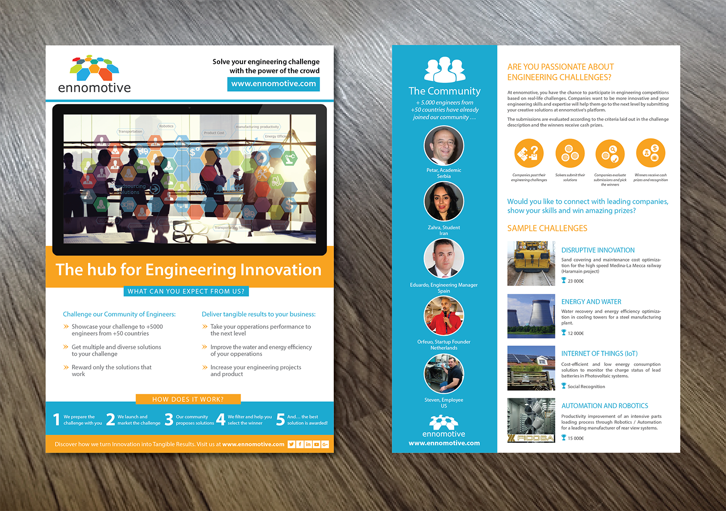 Design de Flyer par Alexandar pour ennomotive | Design #15072038
