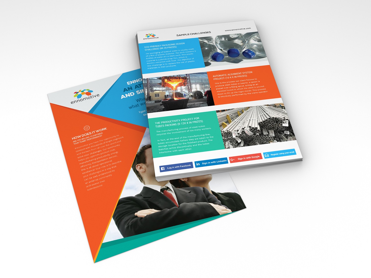 Flyer Design by Graphic Flame for ennomotive | Design #15039133