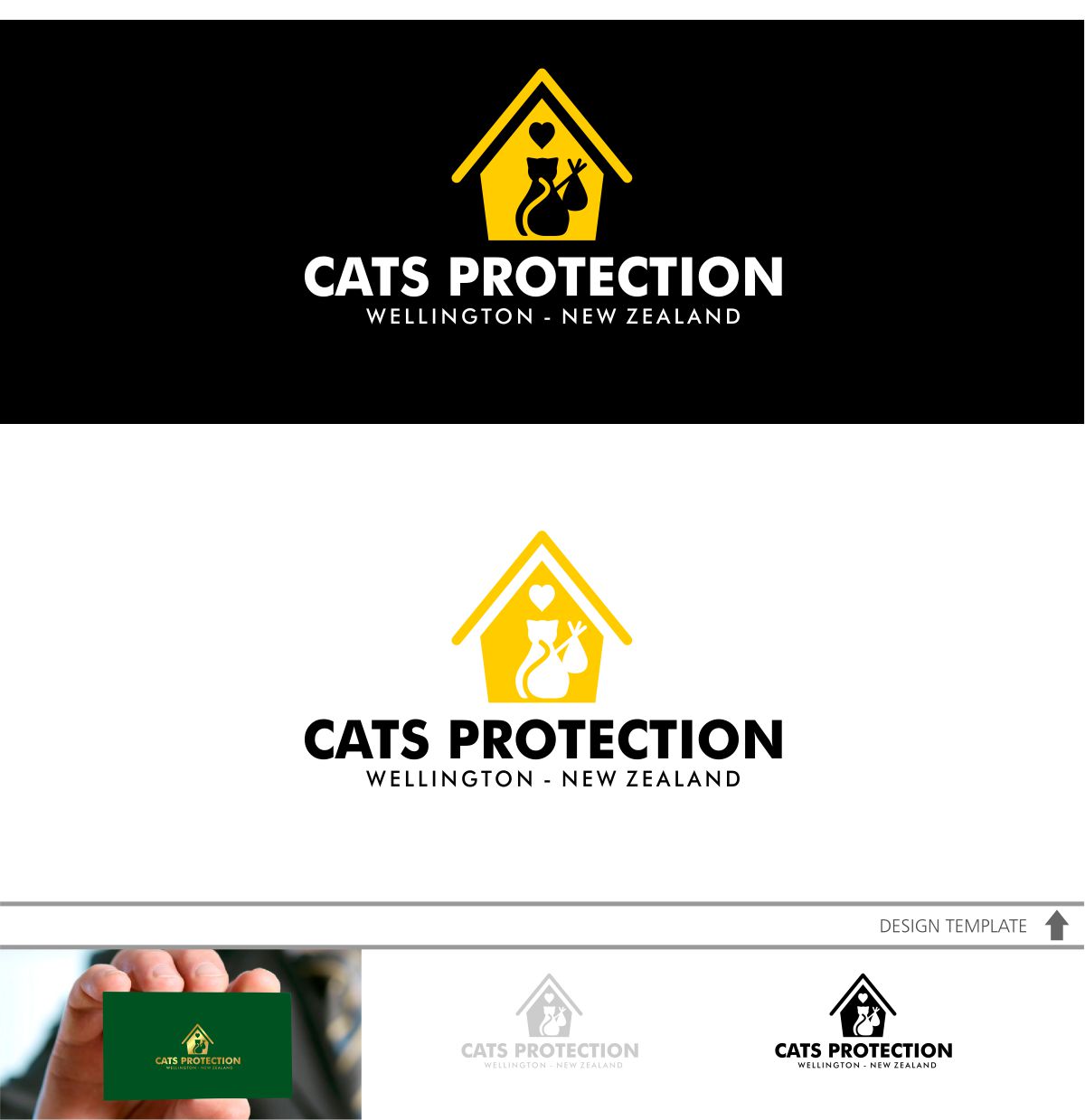 Design de Logo par DesignMX (Renan Mejia) pour Cats Protection Wellington | Design #15132150