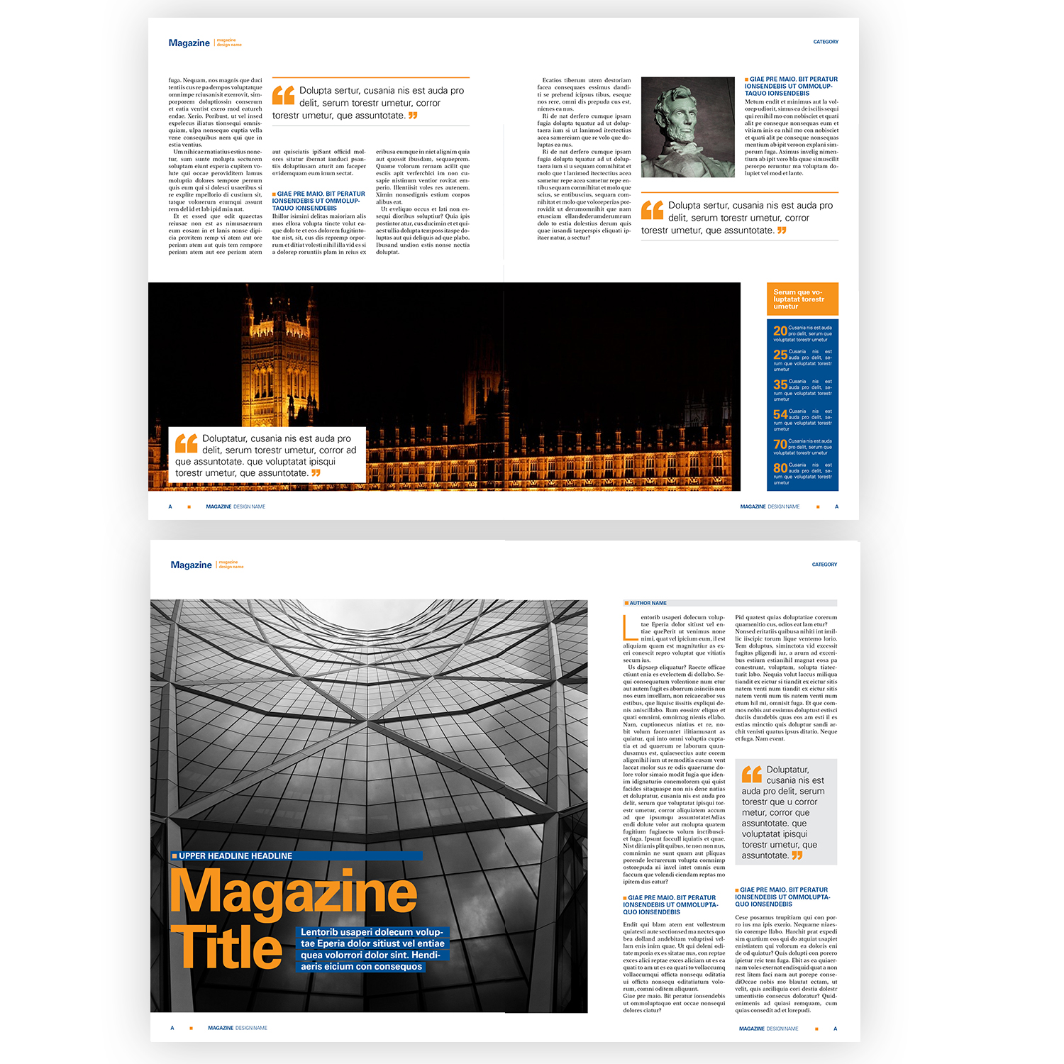 Magazine Design by Pixelon Studio for Public Interest Advocates | Design #15079771