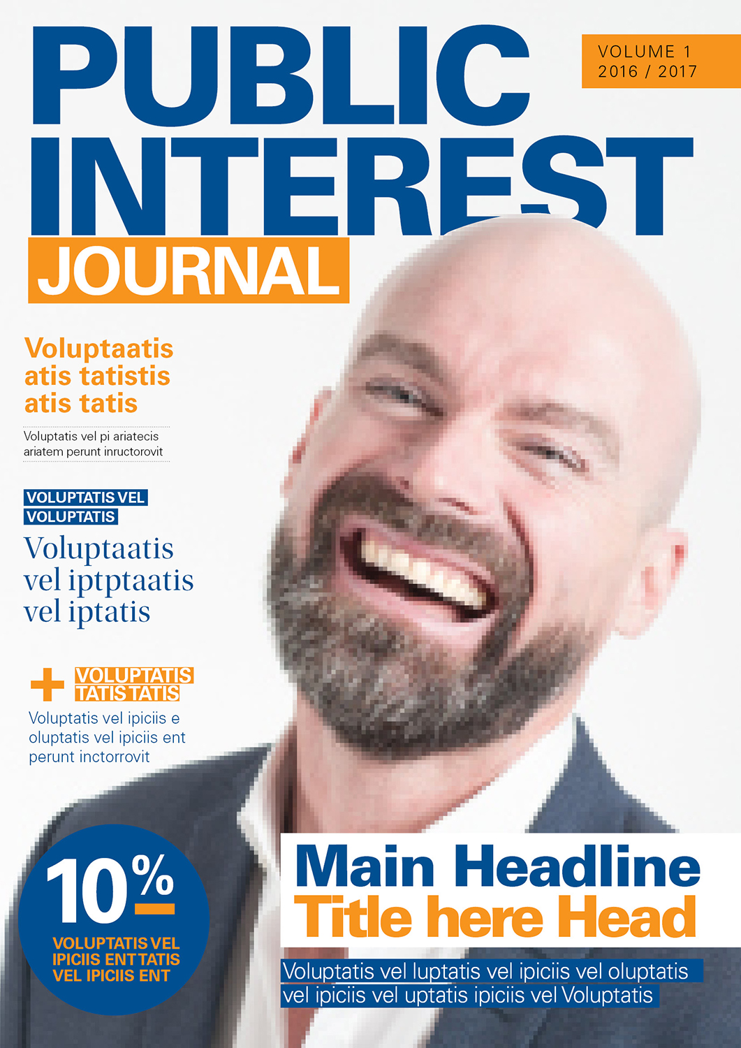 Magazine Design by Pixelon Studio for Public Interest Advocates | Design #15079772