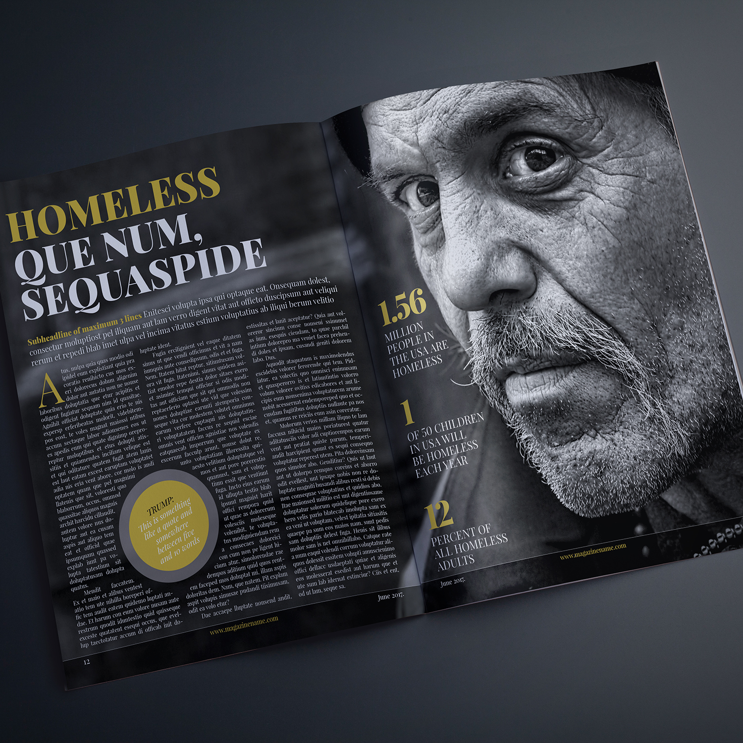 Magazine Design by banedsgn for Public Interest Advocates | Design #15031990