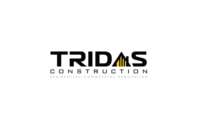 Logo Design by bhava for Tridas Construction | Design: #15028257