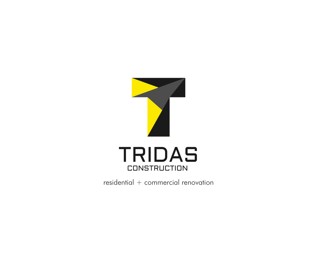 Logo Design by Soniatp for Tridas Construction | Design #15024631