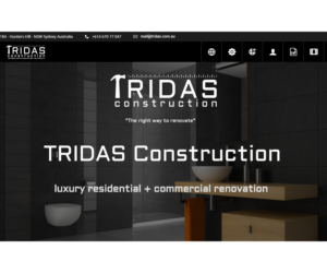 Diseño de Logo por sangeloenriquez para Tridas Construction | Diseño #15032075