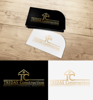 Logo Design by Impressive Solutions for Tridas Construction | Design: #15027674