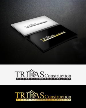 Logo Design by Impressive Solutions for Tridas Construction | Design: #15027675