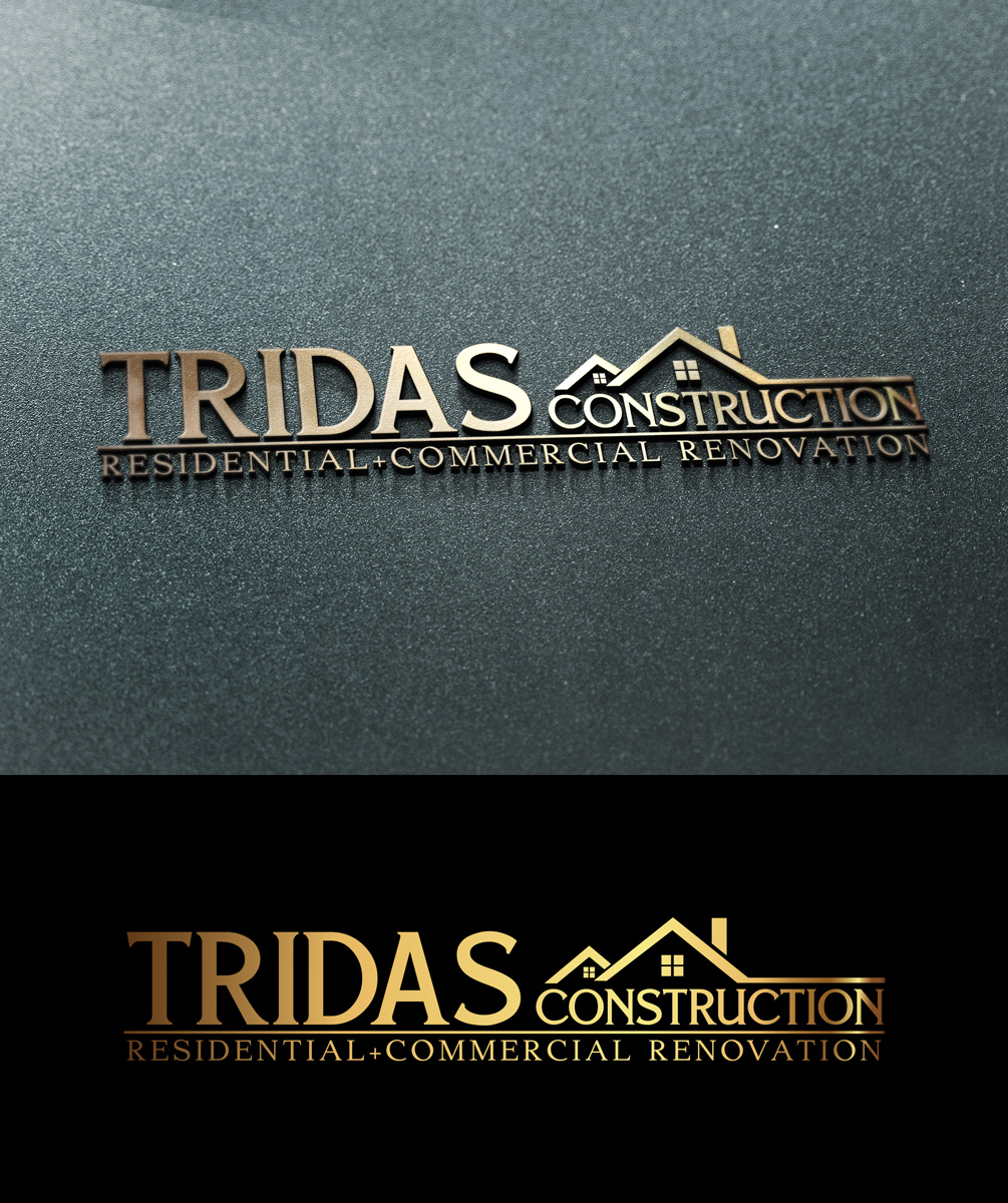 Logo Design by Impressive Solutions for Tridas Construction | Design #15028064
