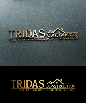 Logo Design by Impressive Solutions for Tridas Construction | Design: #15028064