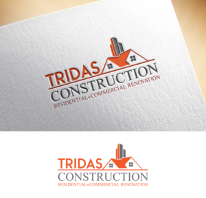 Logo Design by Impressive Solutions for Tridas Construction | Design: #15028069