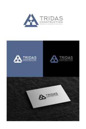 Logo Design by creativeride for Tridas Construction | Design: #15029008
