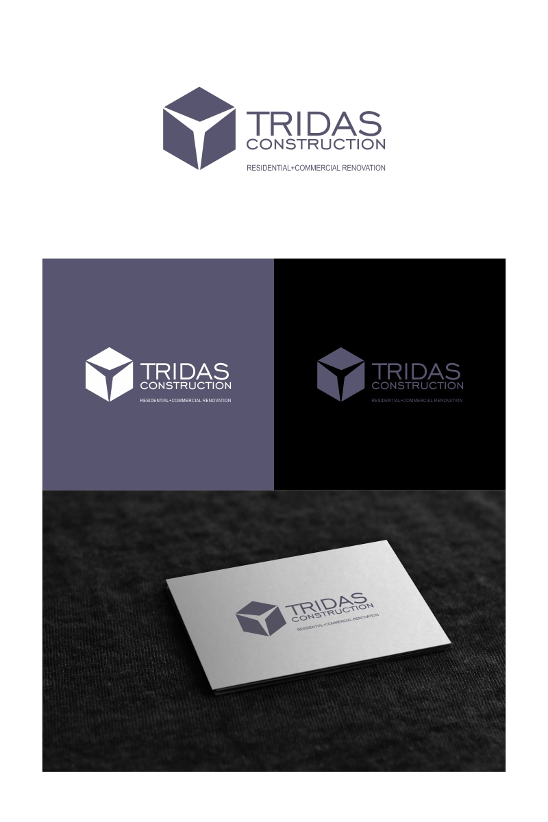 Logo Design by creativeride for Tridas Construction | Design #15032206