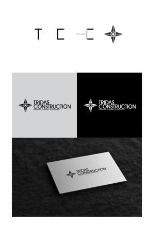 Logo Design by creativeride for Tridas Construction | Design: #15032208