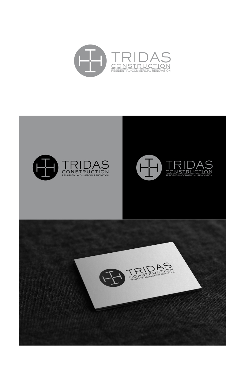 Logo Design by creativeride for Tridas Construction | Design #15032209