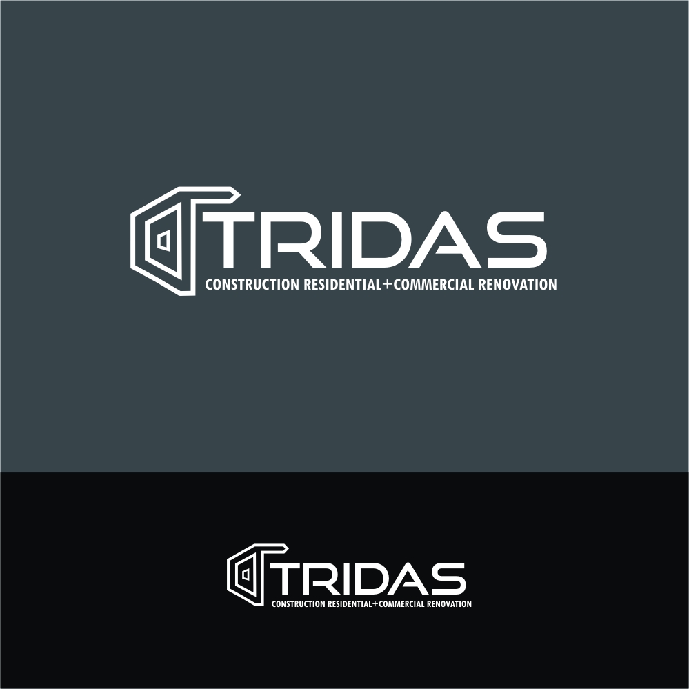 Logo Design by webeezine for Tridas Construction | Design #15029258
