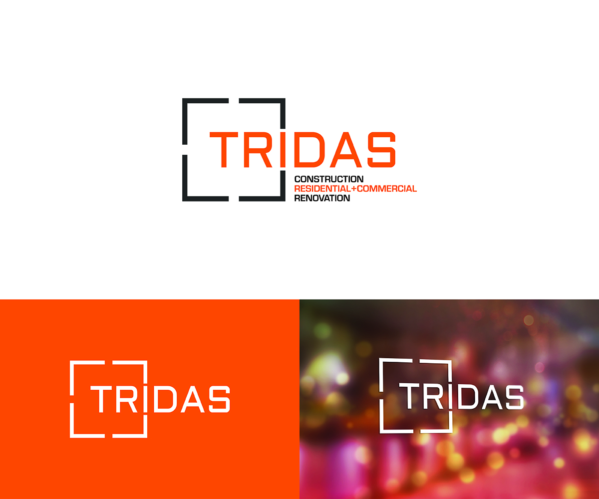 Logo Design by eMARK for Tridas Construction | Design #15030662