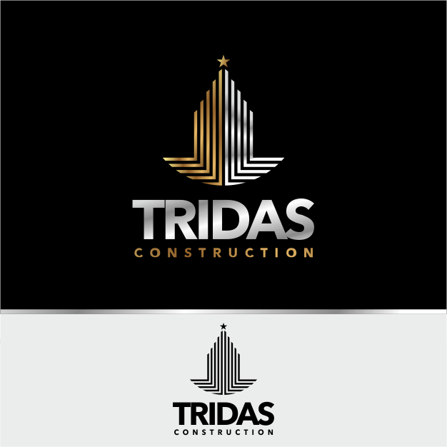 Logo Design by oknyldrm for Tridas Construction | Design #15026613