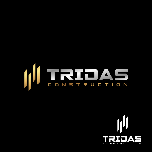 Logo-Design von oknyldrm für Tridas Construction | Design #15026619