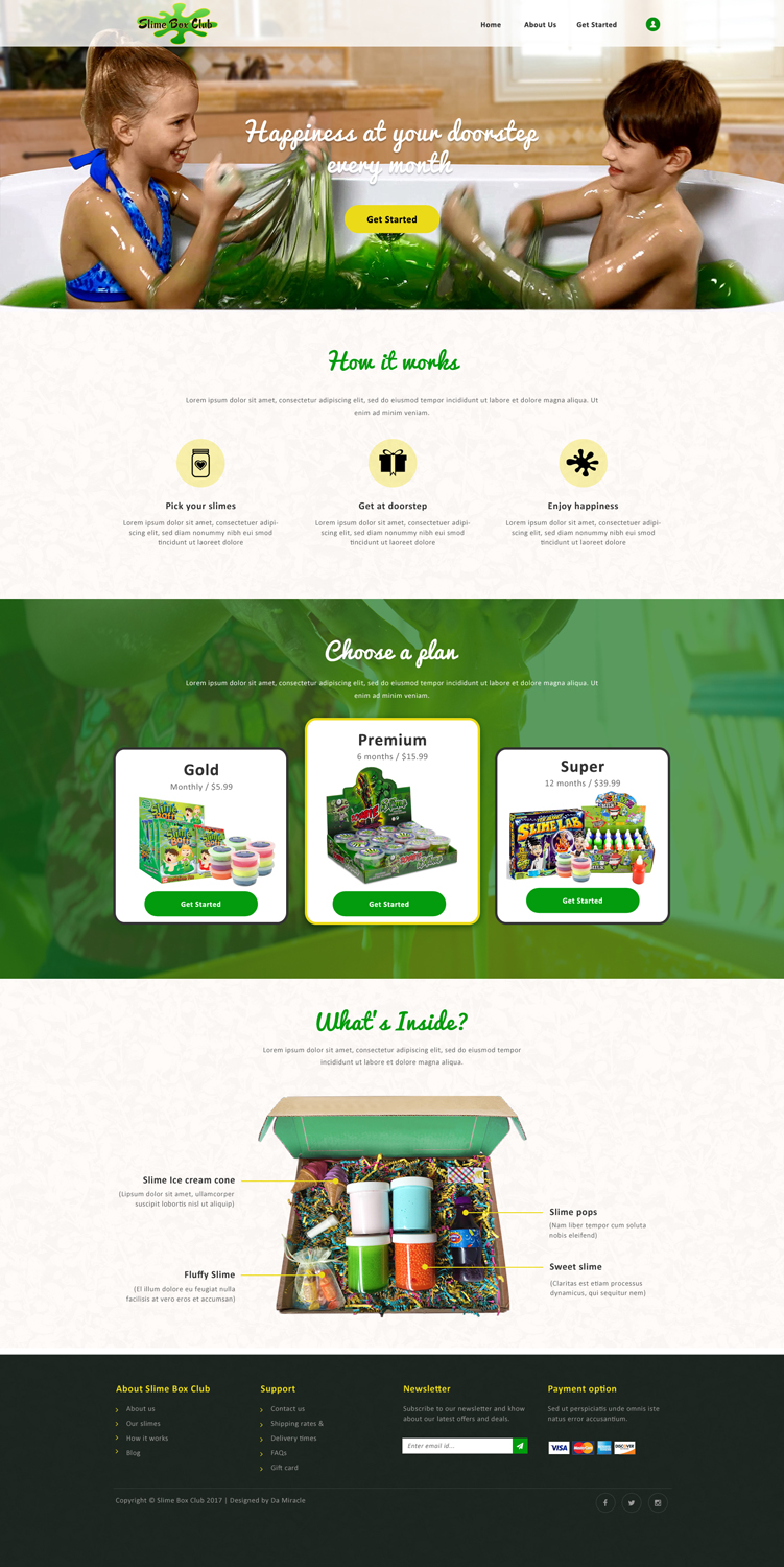 Web-Design von Da Miracle für dieses Projekt | Design #15058379