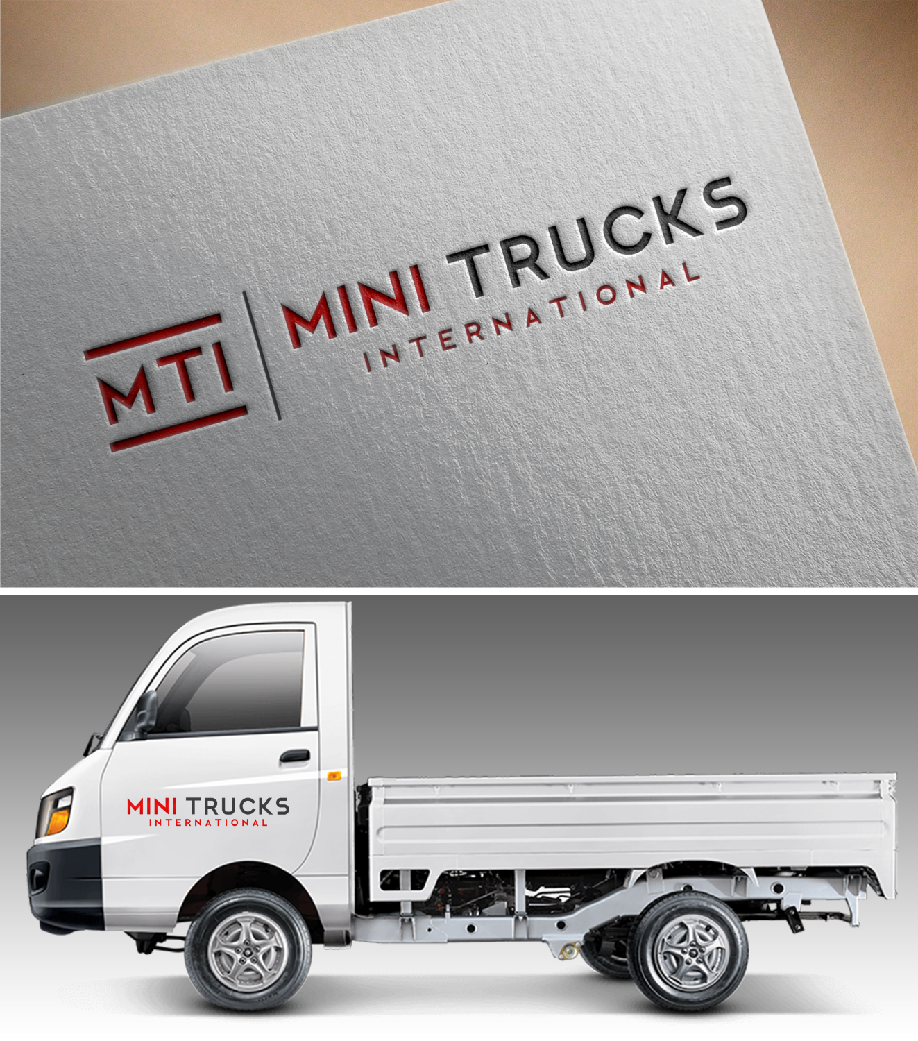Logo Design by Ankit Bhattarai for Mini Trucks International | Design #15031083