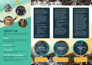 Brochure Design by DesignFive for MPC Industries BV | Design: #15104337