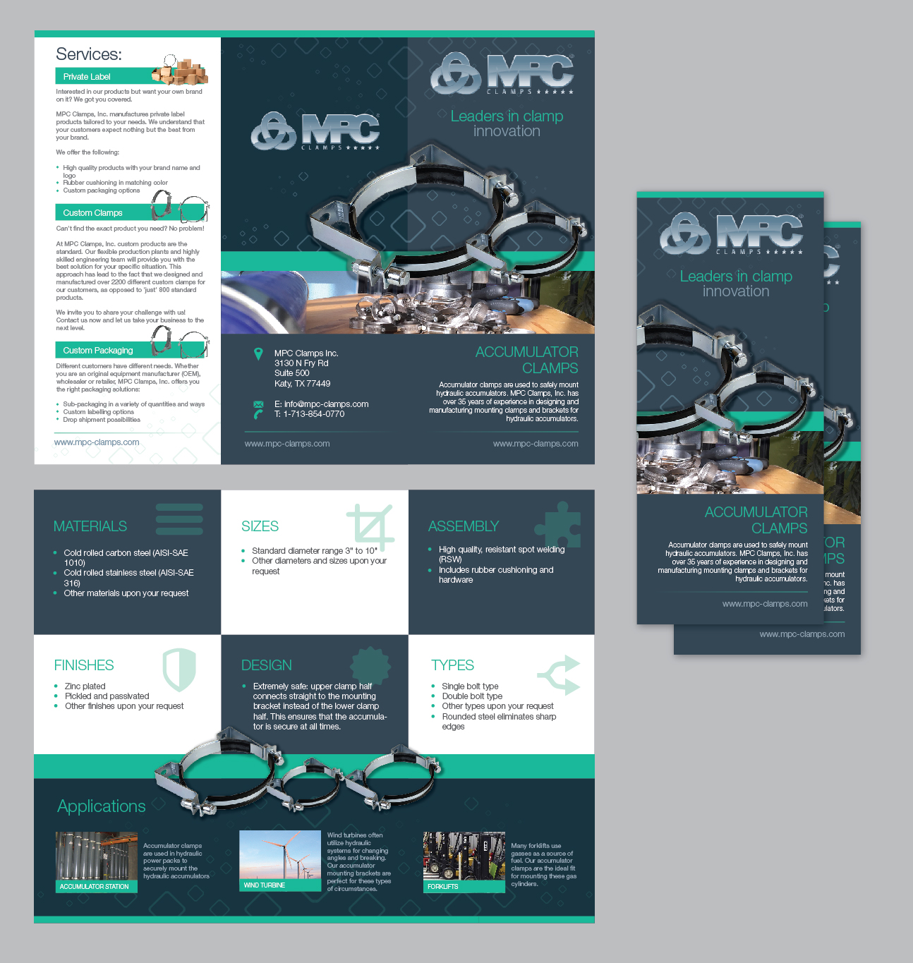 Brochure Design by Achiver for MPC Industries BV | Design #15042474