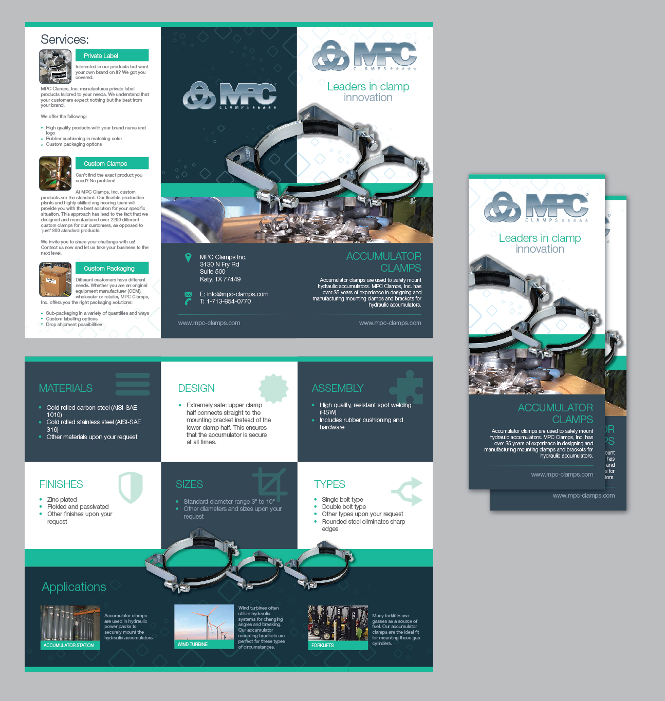 Brochure Design by Achiver for MPC Industries BV | Design #15101248