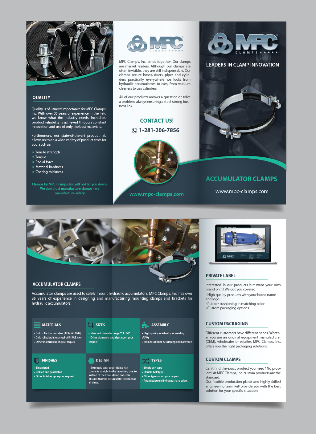 Brochure Design by alex989 for MPC Industries BV | Design: #15104533