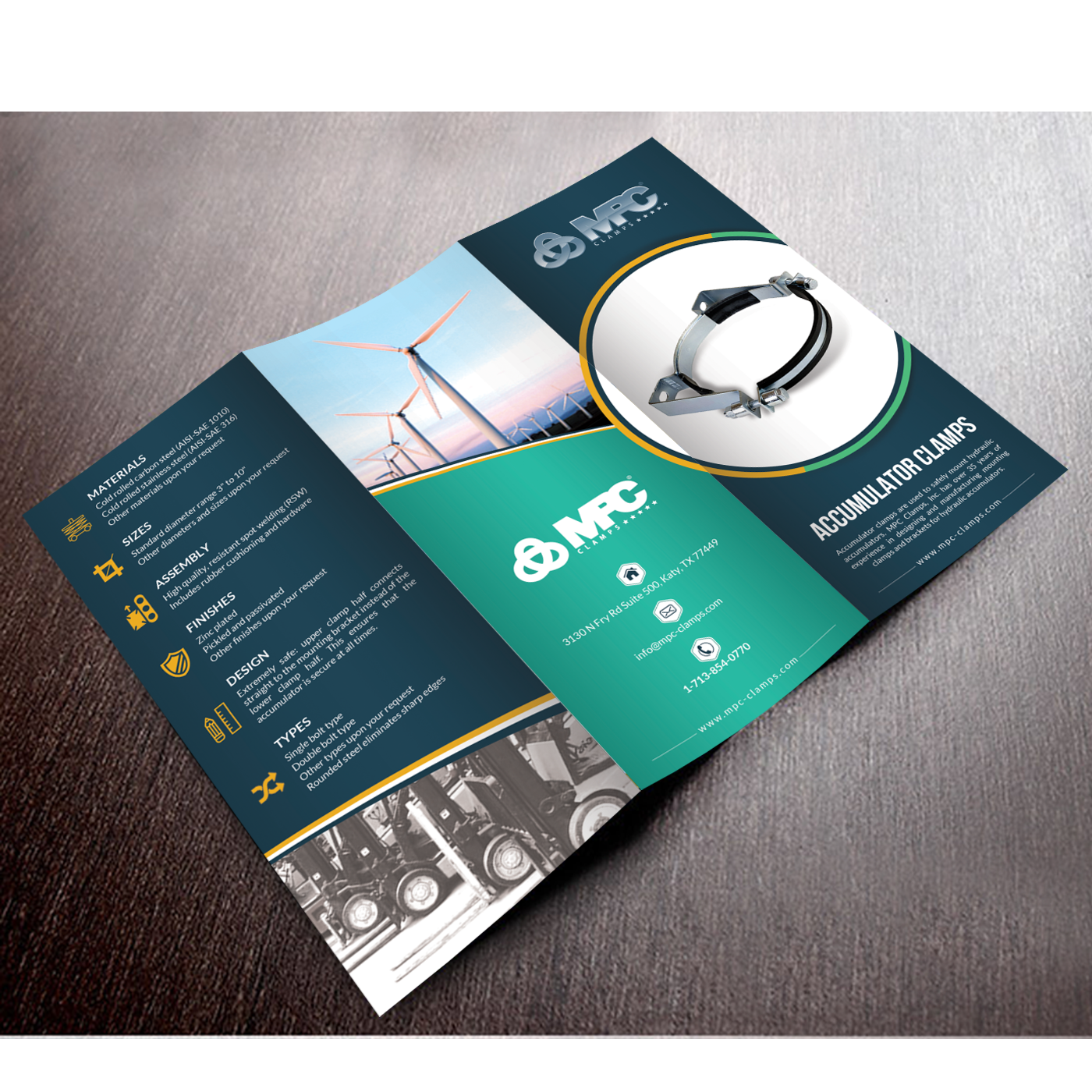 Brochure Design by debdesign for MPC Industries BV | Design #15038917
