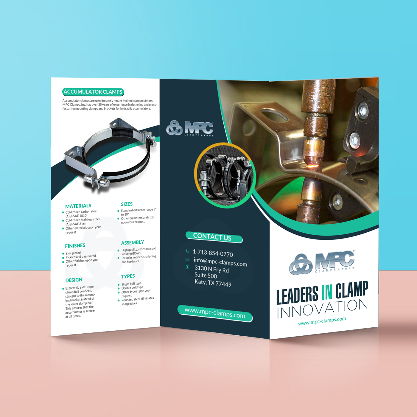Brochure Design by creative.bugs for MPC Industries BV | Design #15039976
