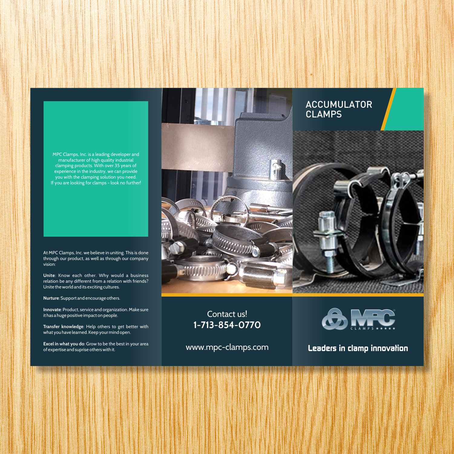 Brochure Design by barinix for MPC Industries BV | Design #15043539