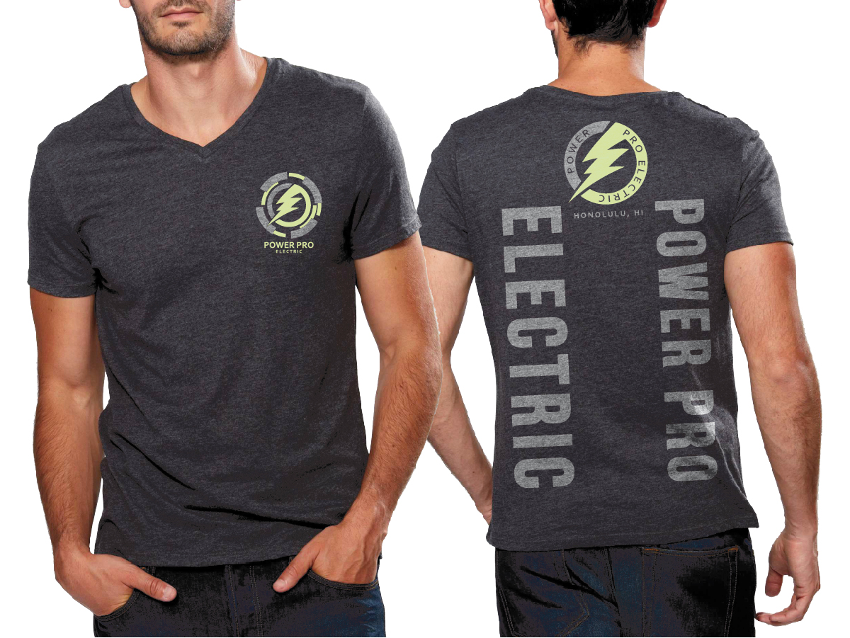 Design de T-shirt par Whitebread pour Power Pro Electric | Design #15046245