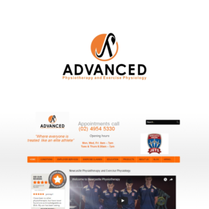 Logo Design by webeezine for Advanced physiotherapy | Design: #15054268