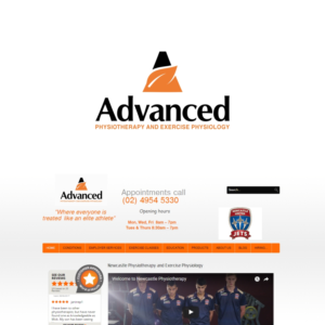 Logo Design by webeezine for Advanced physiotherapy | Design: #15054270