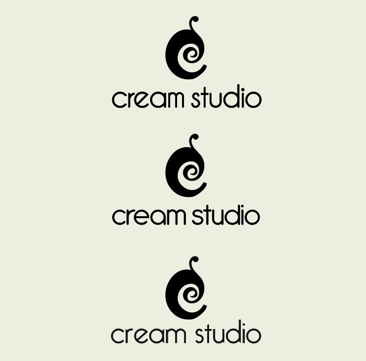 Diseño de Logo por Scarlett Cespedes para Cream Studio | Diseño #2597554