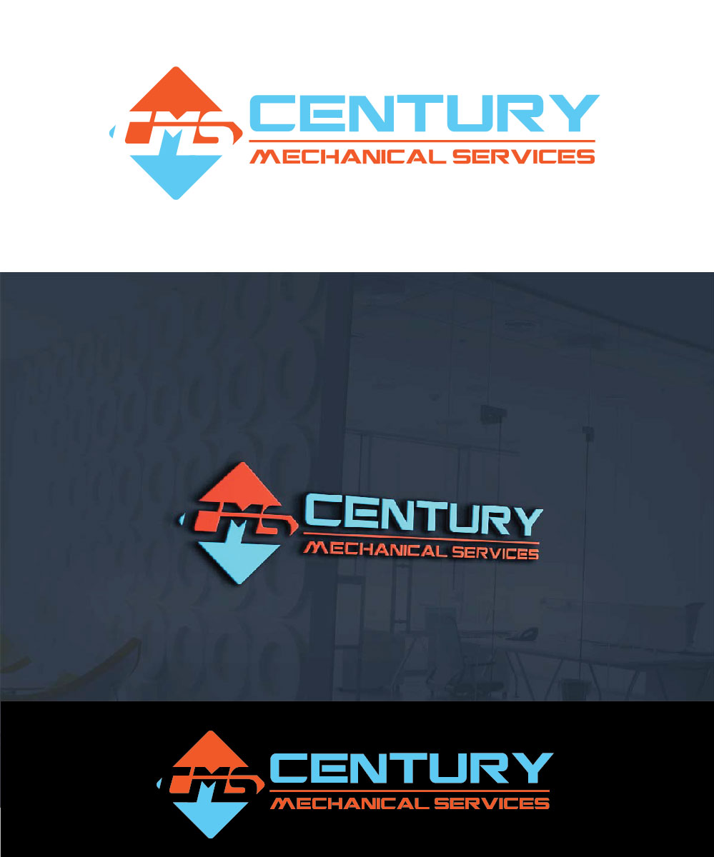 Logo Design by joliau for Century Mechanical Services | Design #15151337