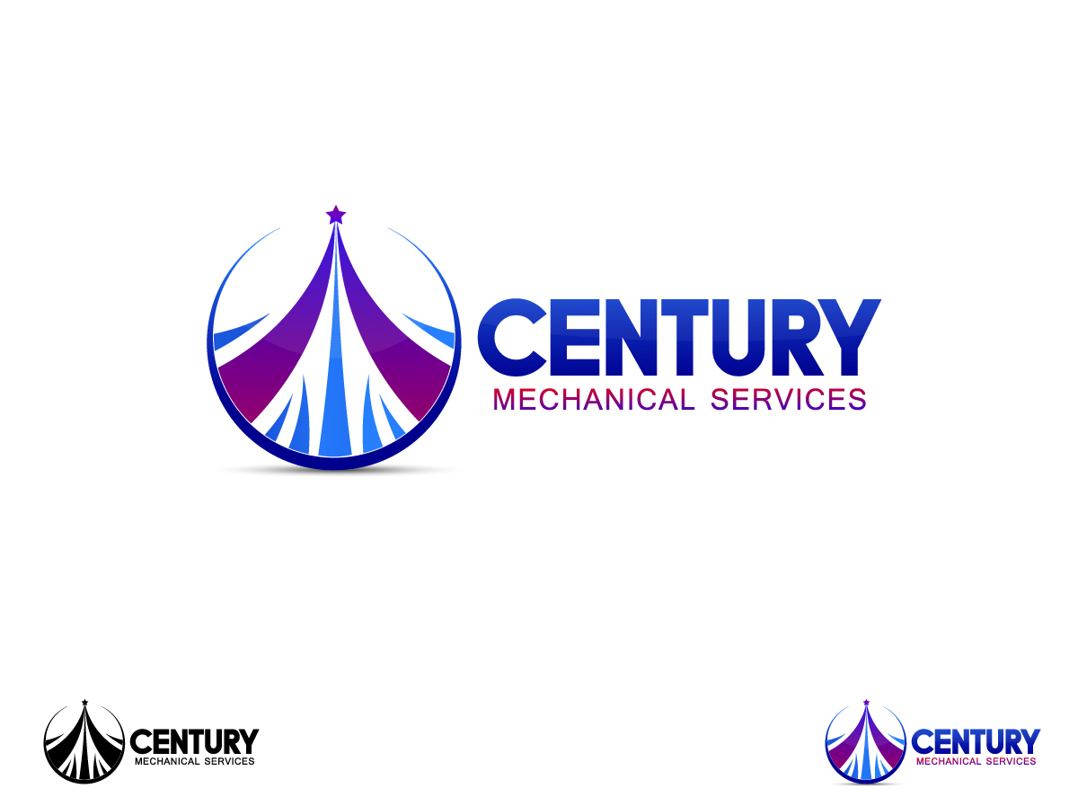 Logo-Design von Banzee Art für Century Mechanical Services | Design #15085132