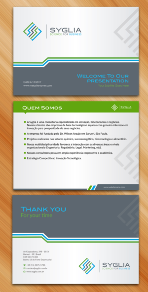 PowerPoint-Design von Sarmishtha Chattopadhyay_loginchange für Syglia | Design: #15108878
