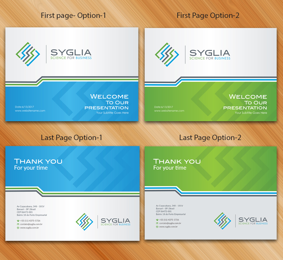 PowerPoint Design by Sarmishtha Chattopadhyay_loginchange for Syglia | Design #15179600