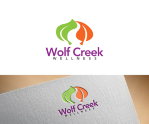 Logo Design by PsyPen for Wolf Creek Wellness | Design #15044291