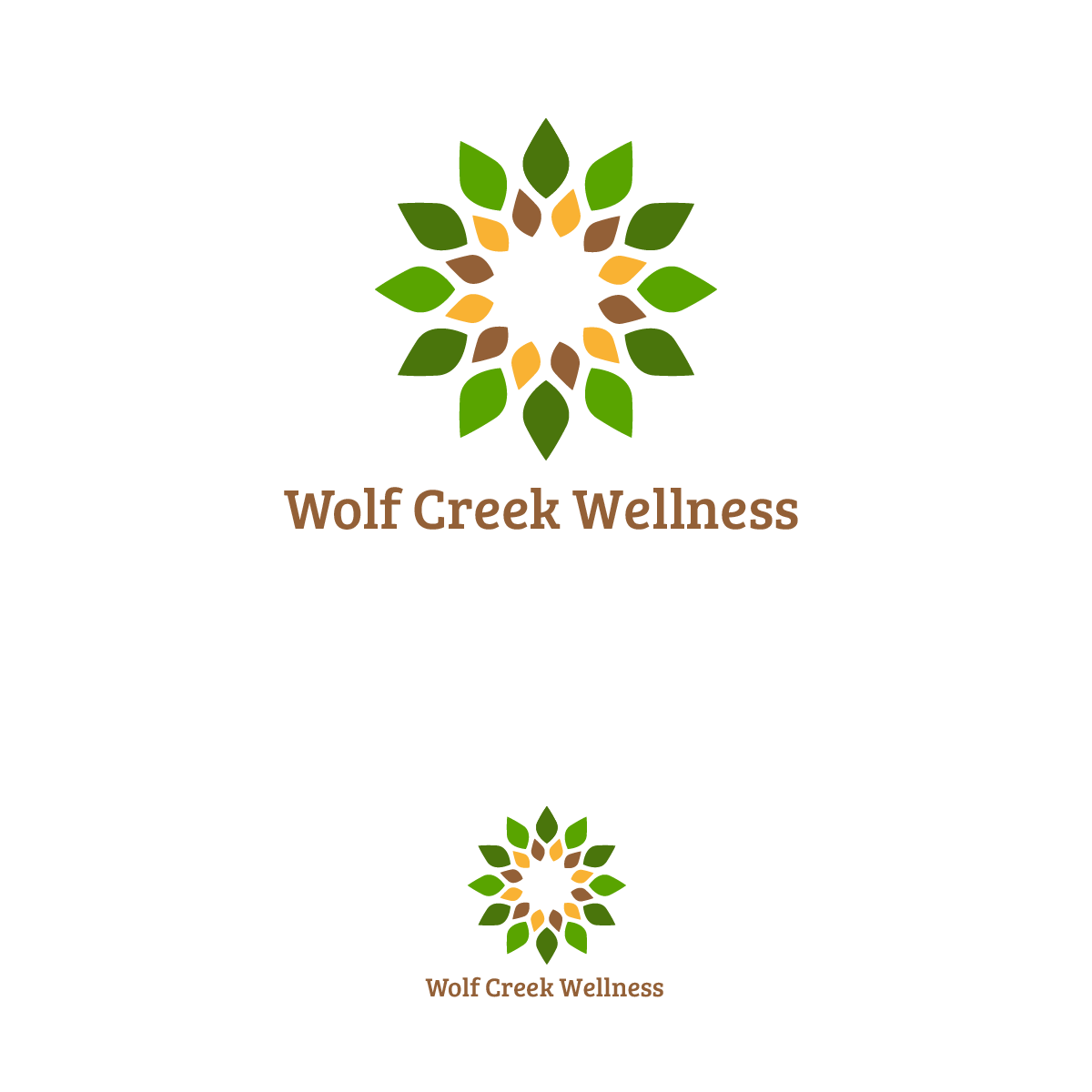 Logo Design by shanchud for Wolf Creek Wellness | Design #15092354