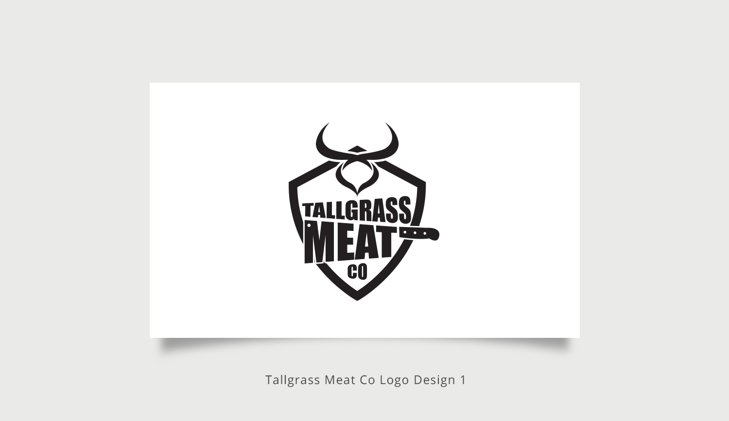 Logo Design by Sketchweb for Tallgrass Meat Co | Design #15039812